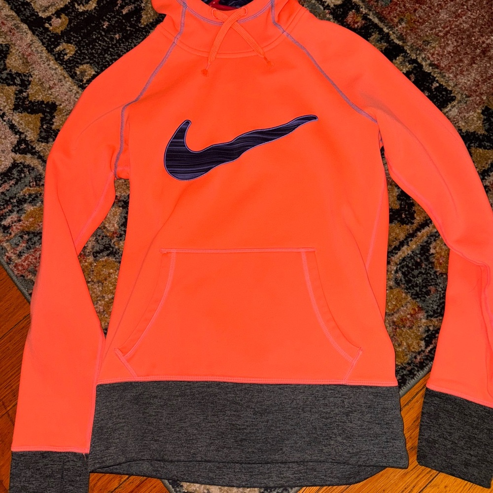 Nike Orange Therma-Fit Hoodie